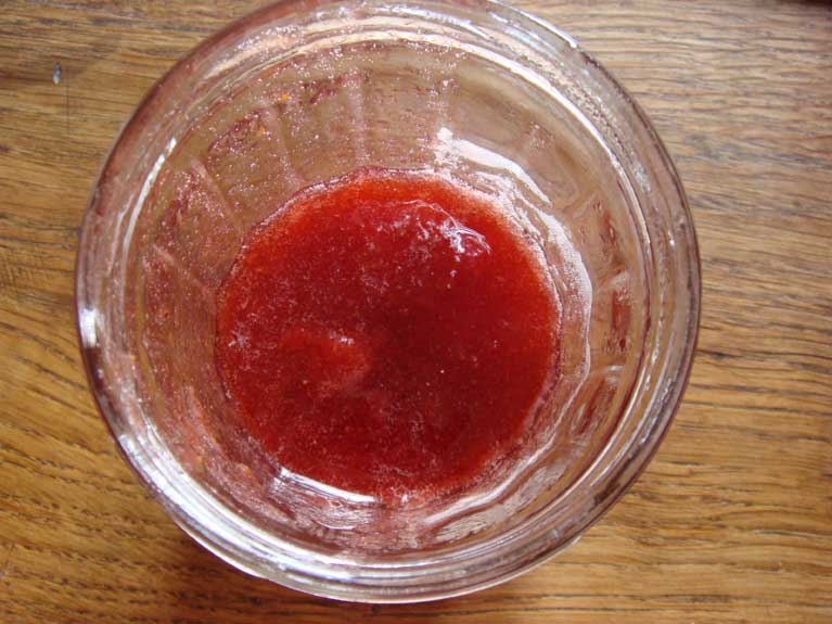 Confiture de fraises