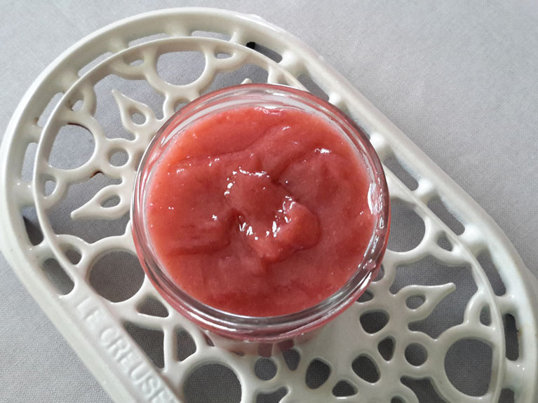 Confiture de rhubarbe